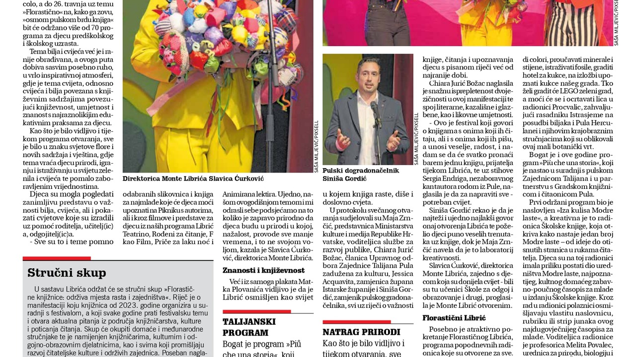 Florastično izdanje uz sedam dana vrlo bogatog programa