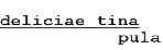 Delikatese Tina